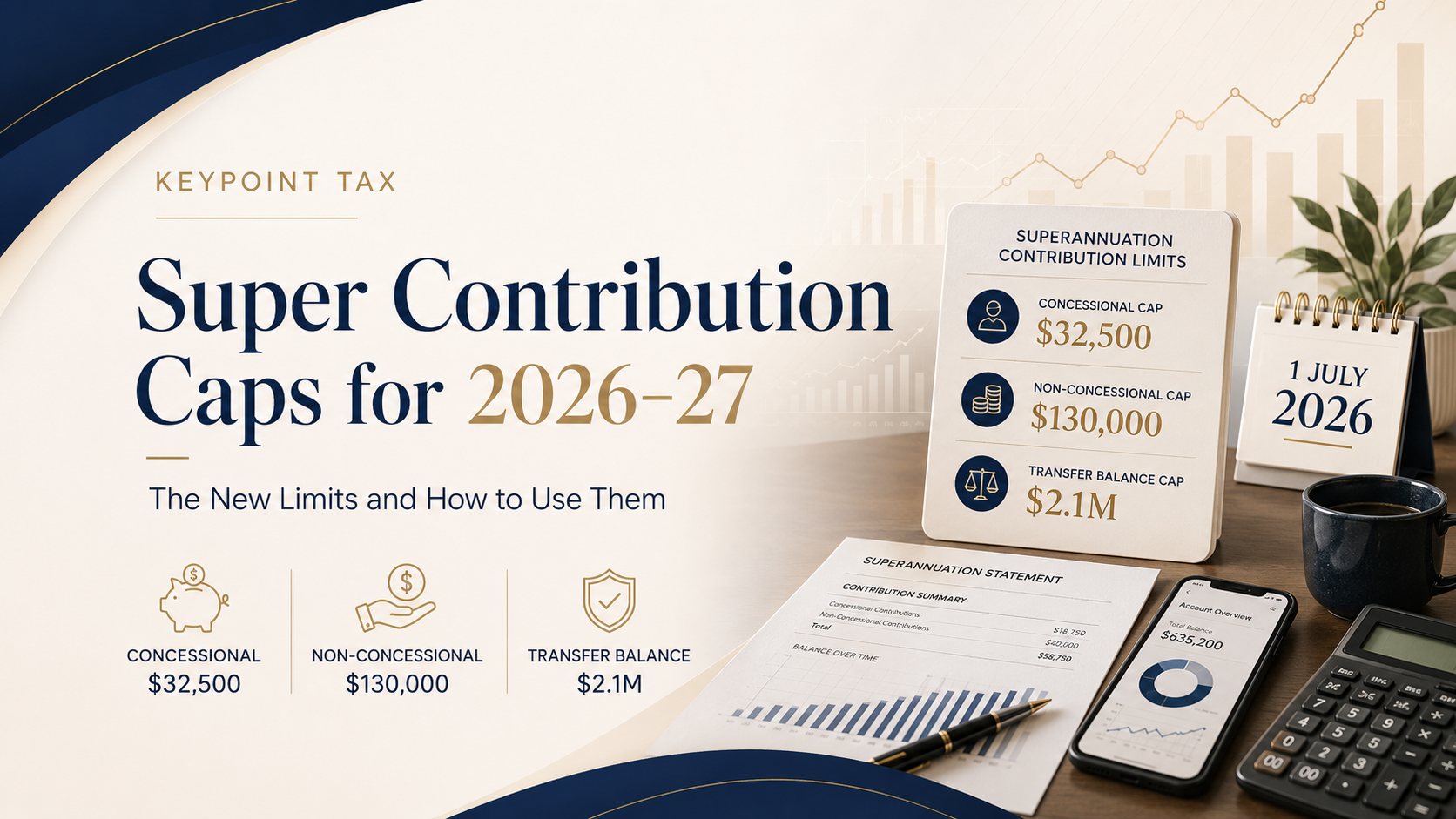 Super Contribution Caps for 2026–2027: The New Limits and How to Use Them