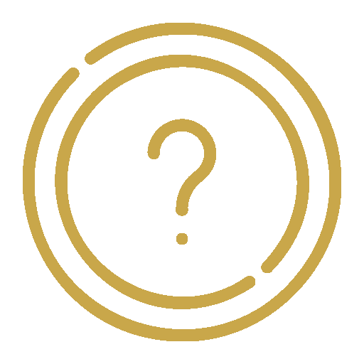 Real questions research step icon — step 1 of Out & Found research process