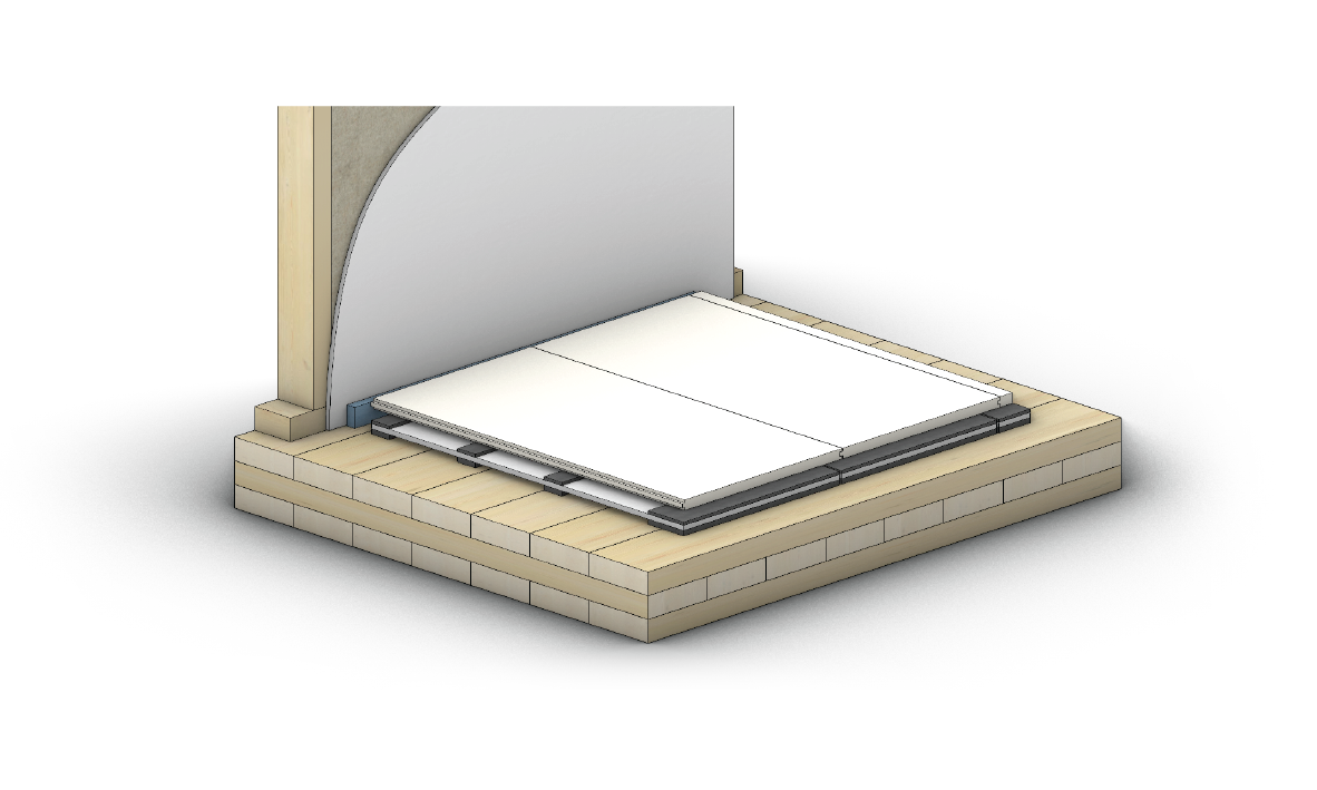 Render of the Semplice Acoustic Panel