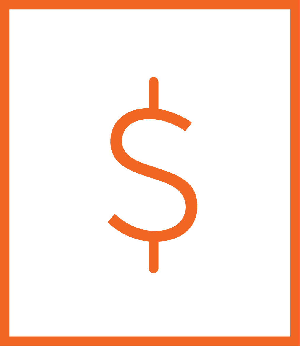 Book cover titled 'Money' with a large dollar sign in the center, predominantly black with orange border and text.