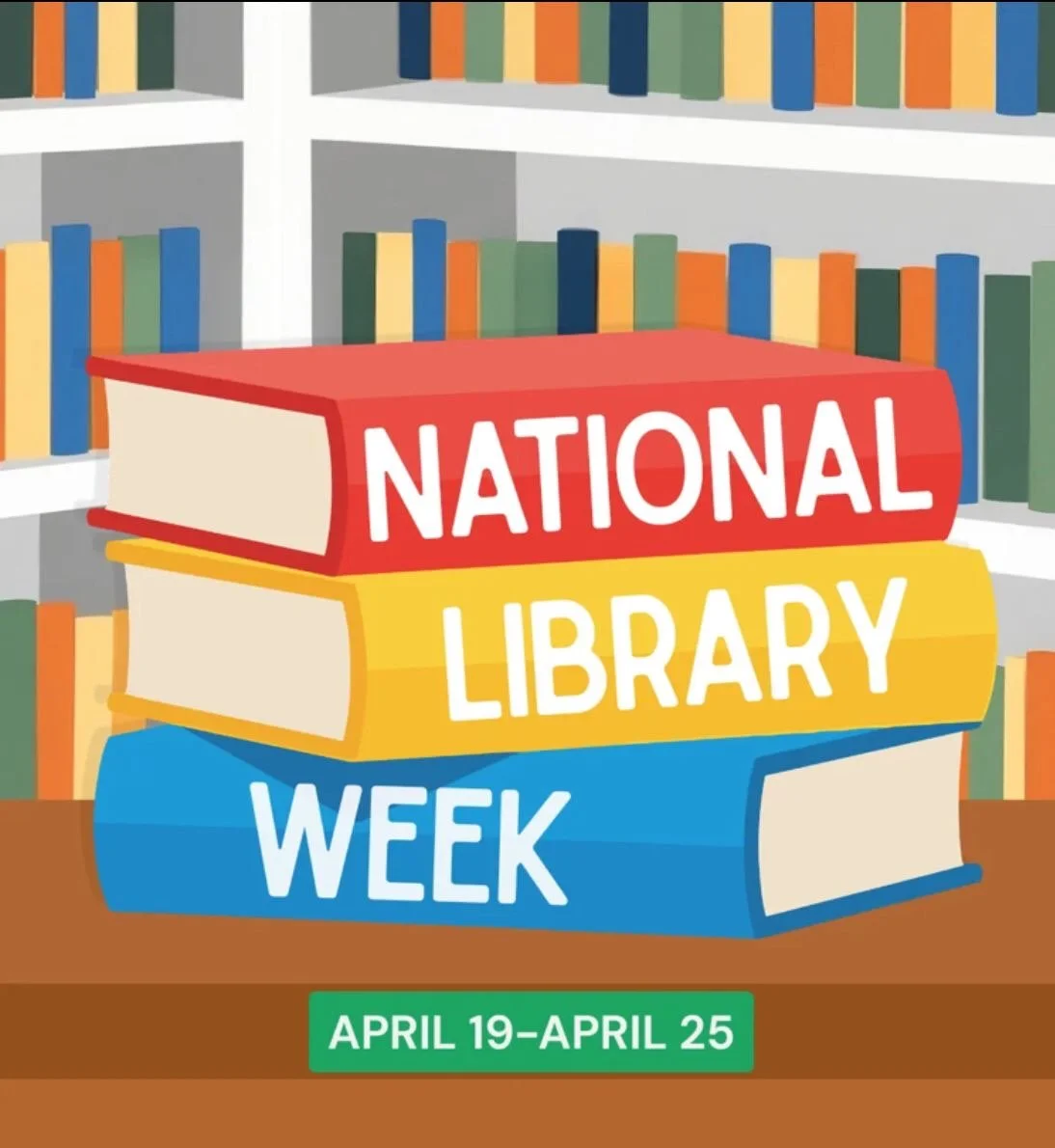 National Library Week (with Reading Trends)