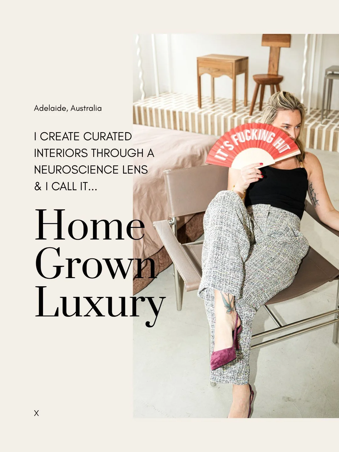 &ldquo;I&rsquo;m not a neuroscientist. I&rsquo;m a stylist who can&rsquo;t switch off the part of me that studies how a room makes you feel.
Light, colour, texture, the shape of a table: every one of them changes how you feel when you walk in.
So whe