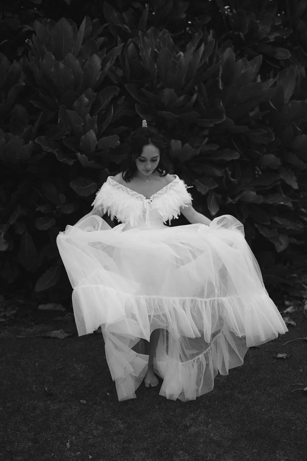 Bridal portraits in the Puka