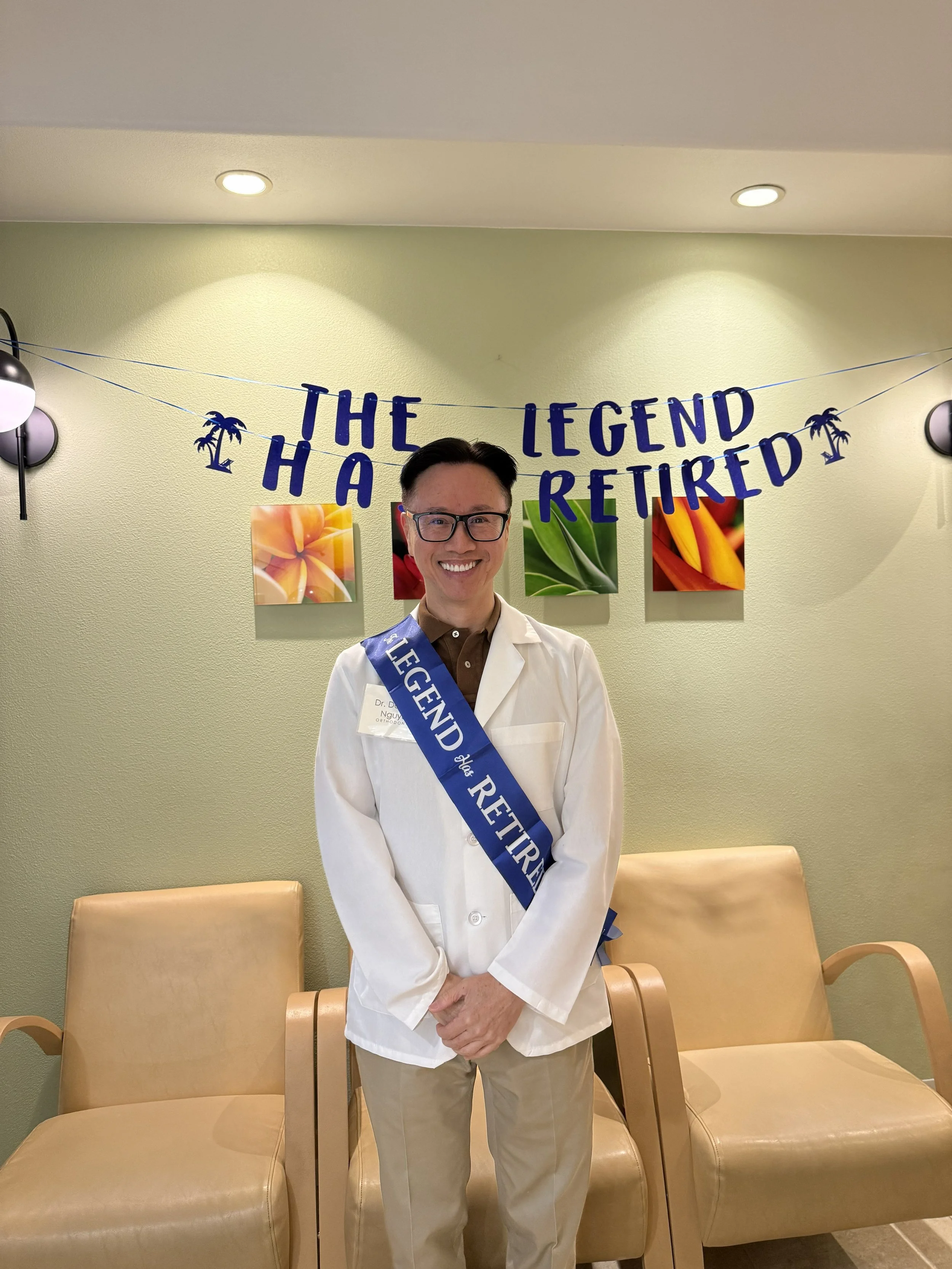 Douglas Nguyen, DDS The Legend Has Retired