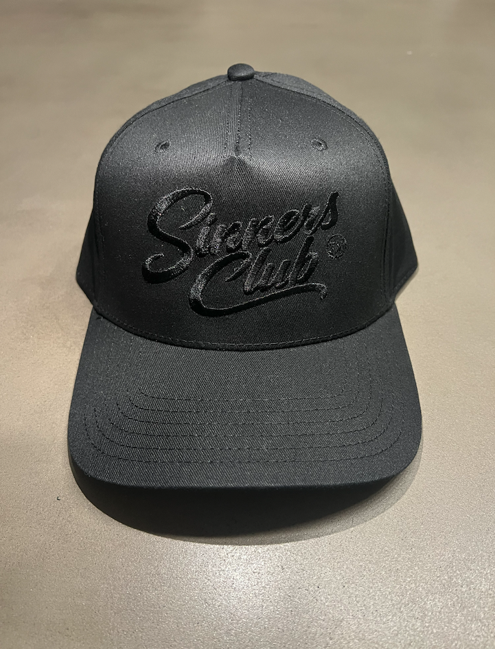 All Black Snapback