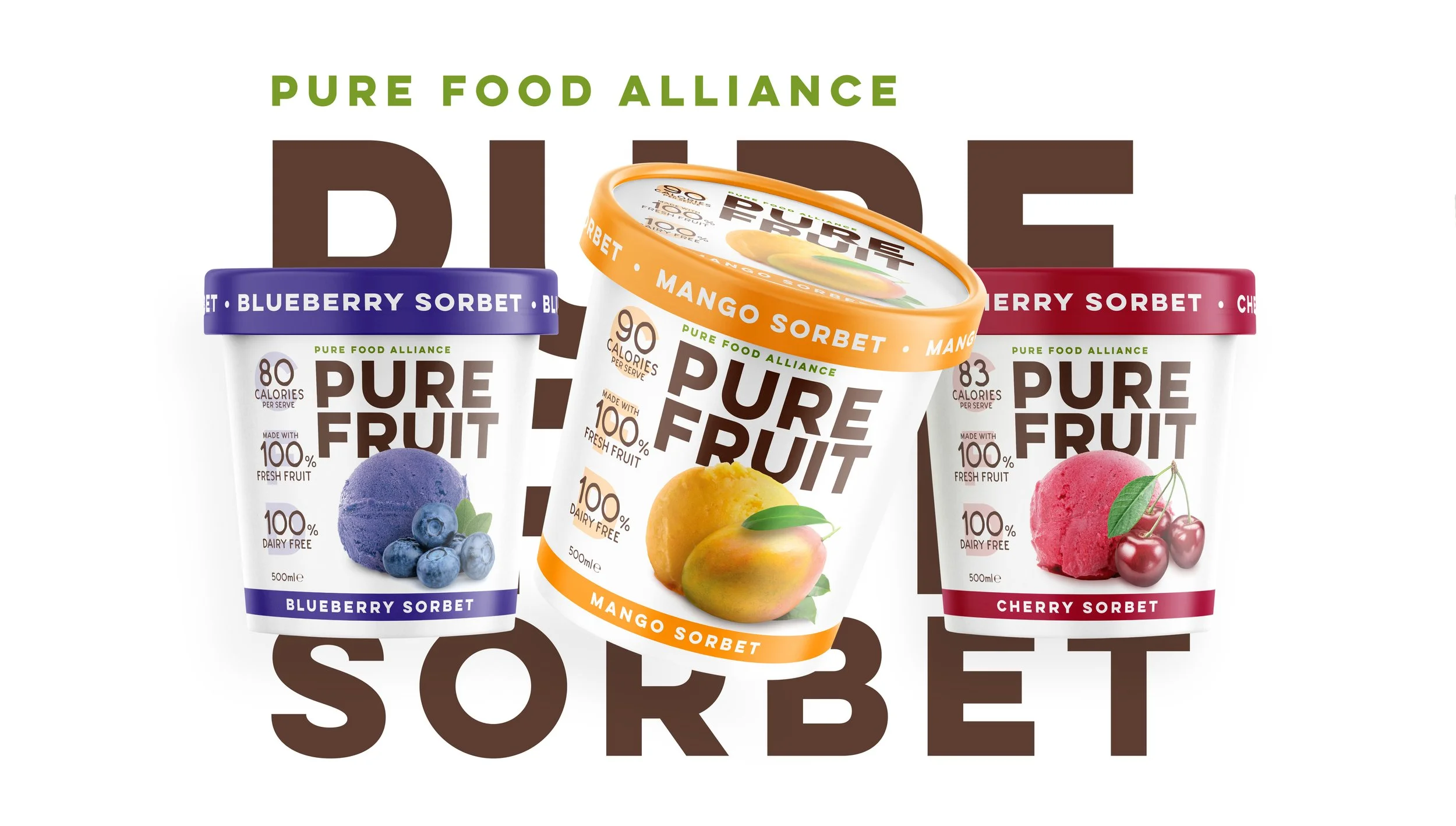 Pure Fruit sorbet