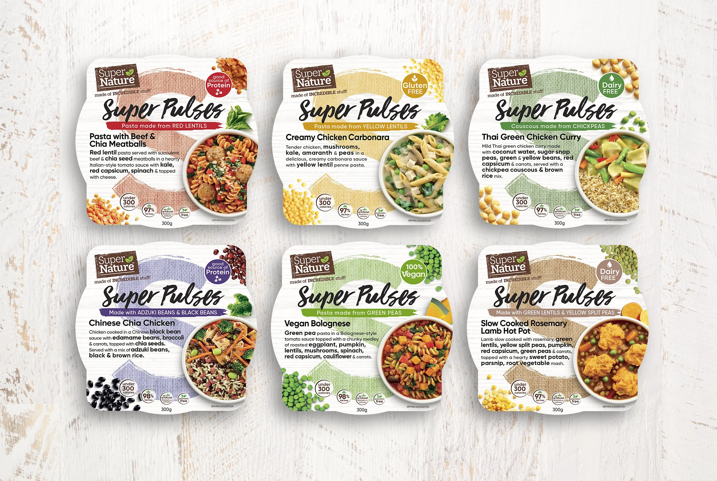 Super Nature frozen meals