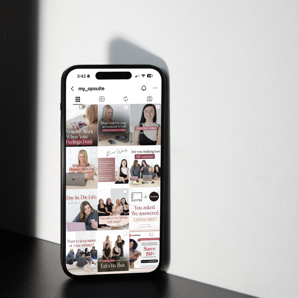 Social media template for real estate coach