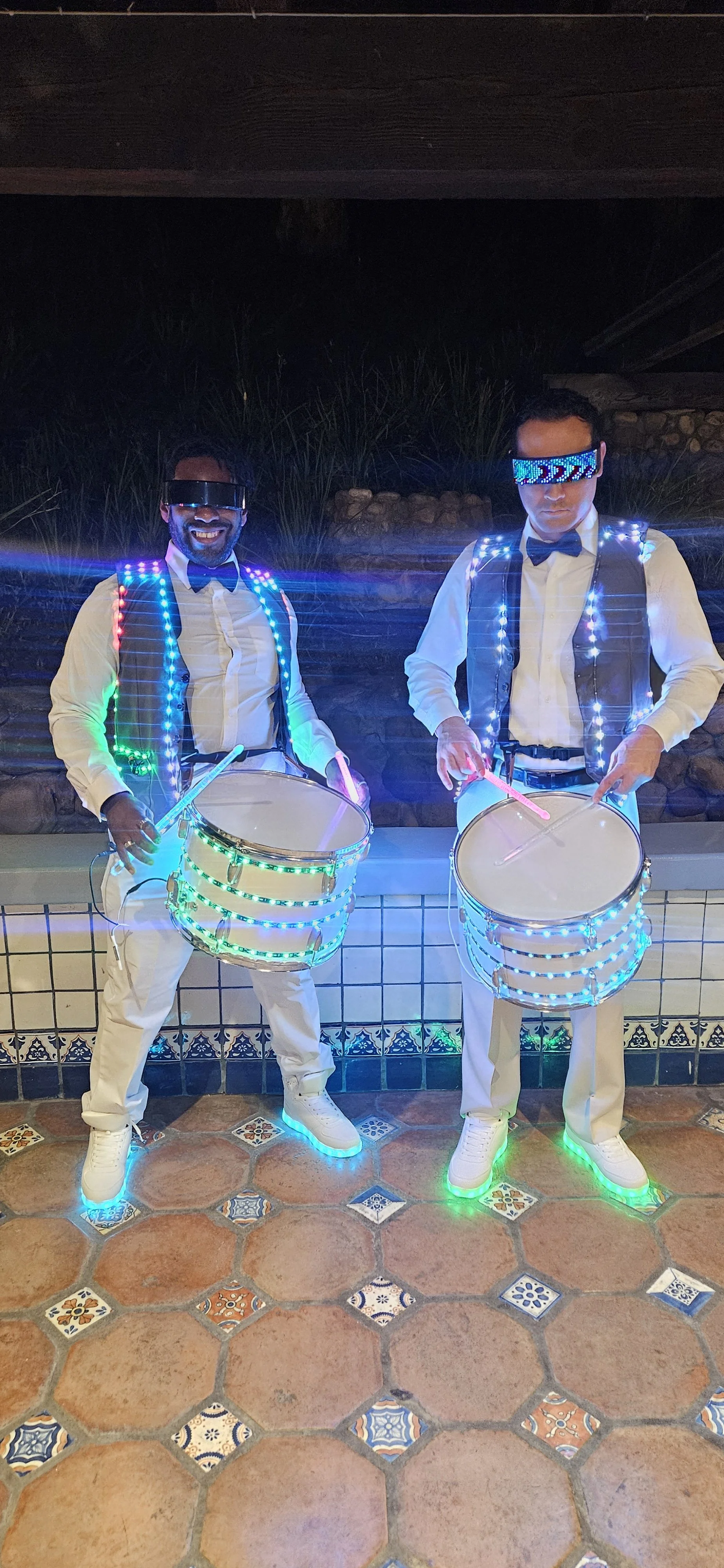 LED Drummers