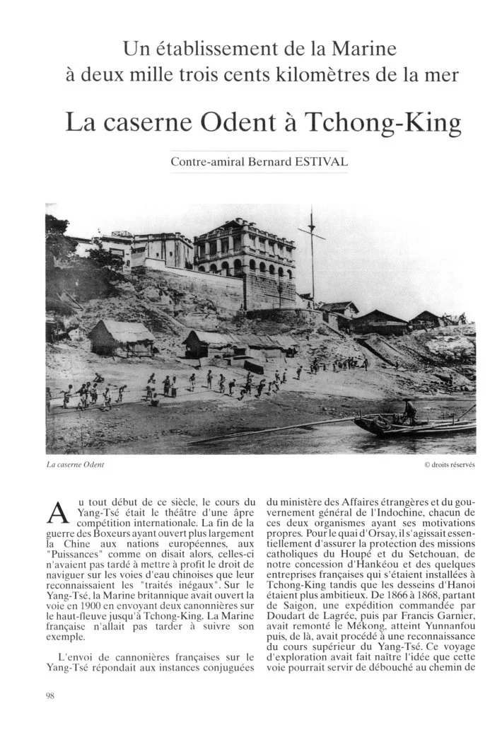 Caerne Odent à Chongqing