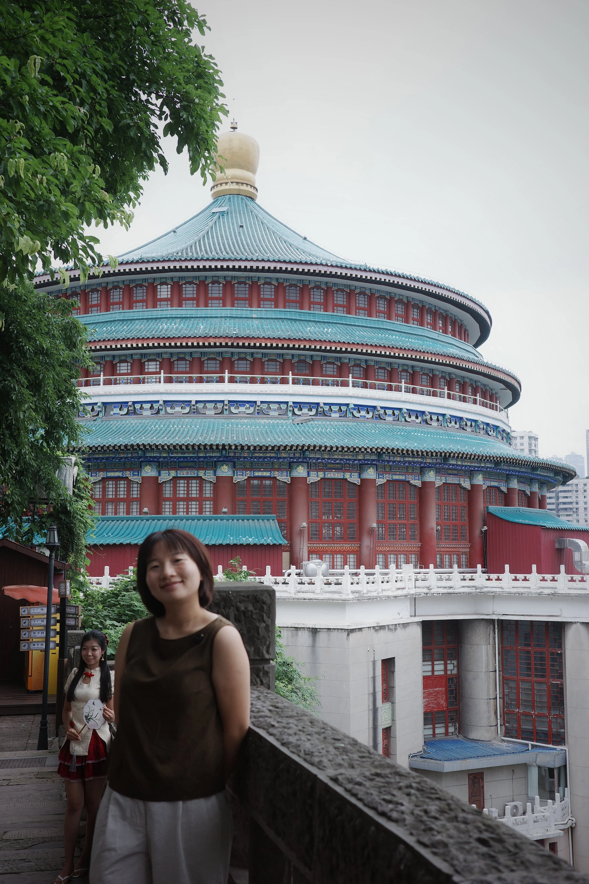 le Grand Auditorium du Peuple à Chongqing