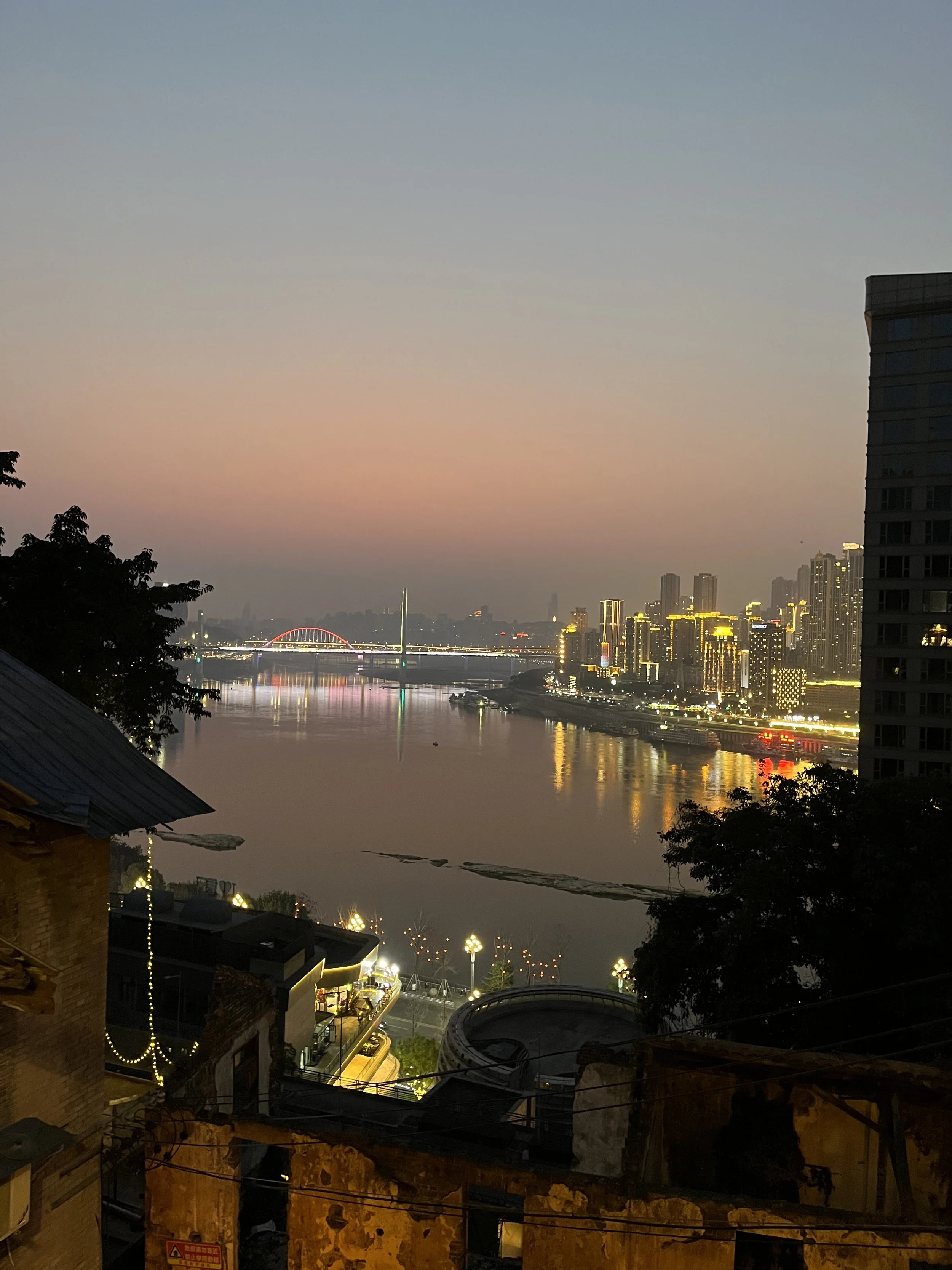 Chongqing Sunset at Nan'an