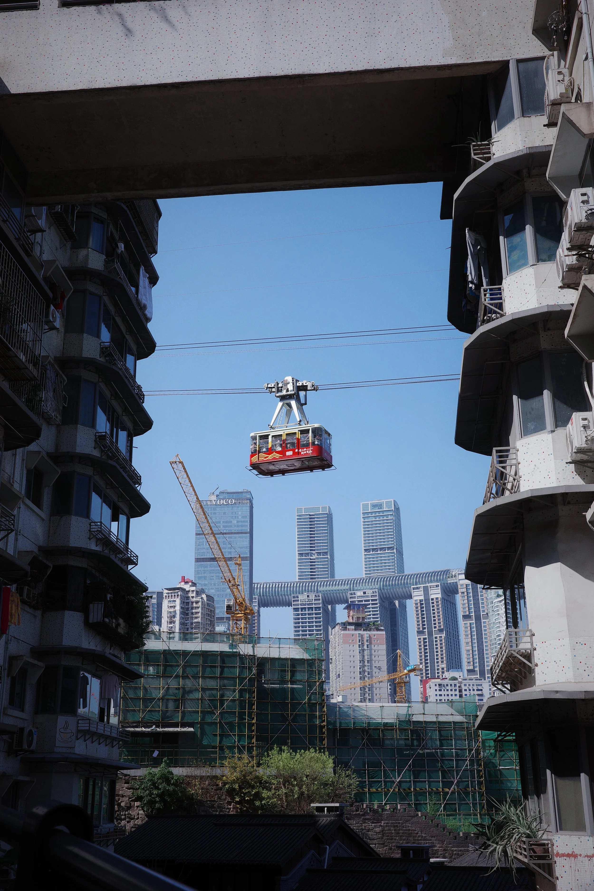 Téléphérique de Chongqing sur Yangtsé