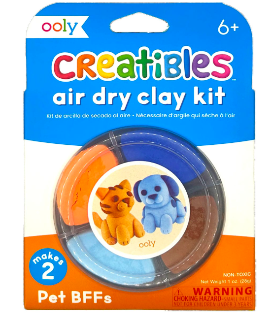 Creatibles air dry clay PET
