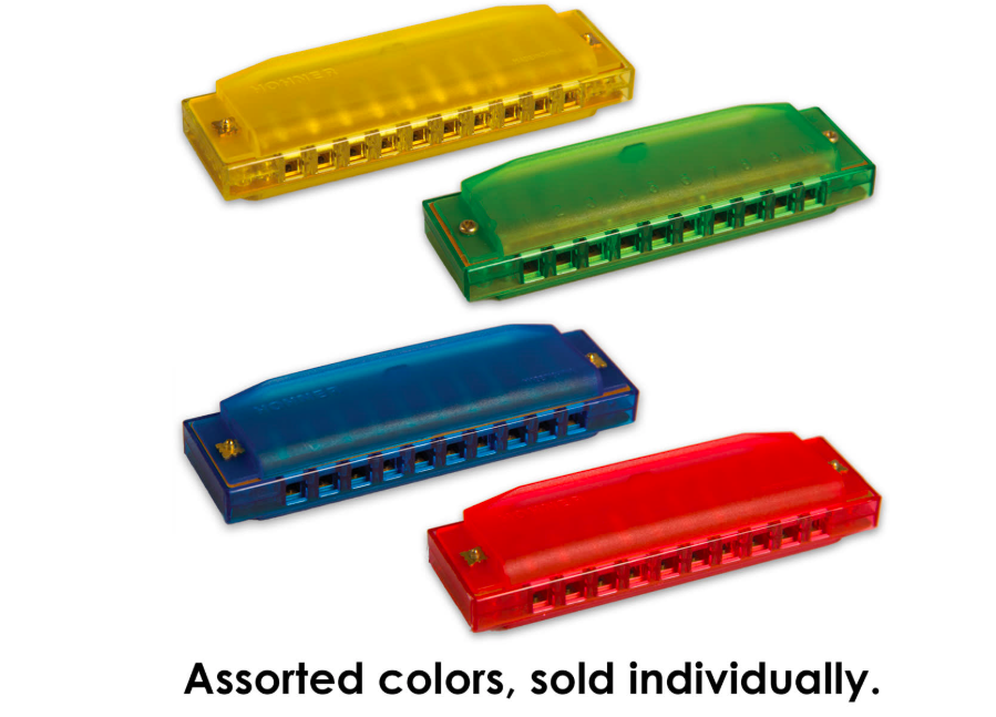 Translucent Harmonica (assorted color)