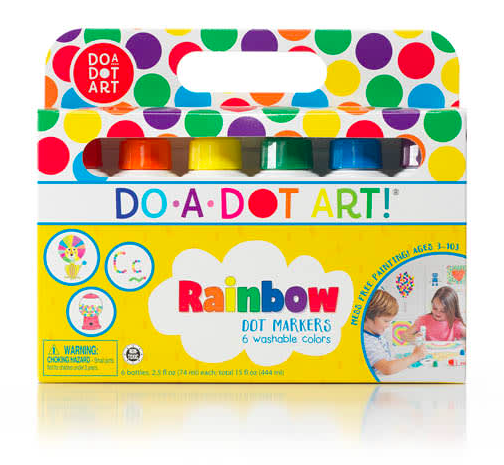 Do-A-Dot Rainbow marker 6-Pack Washable