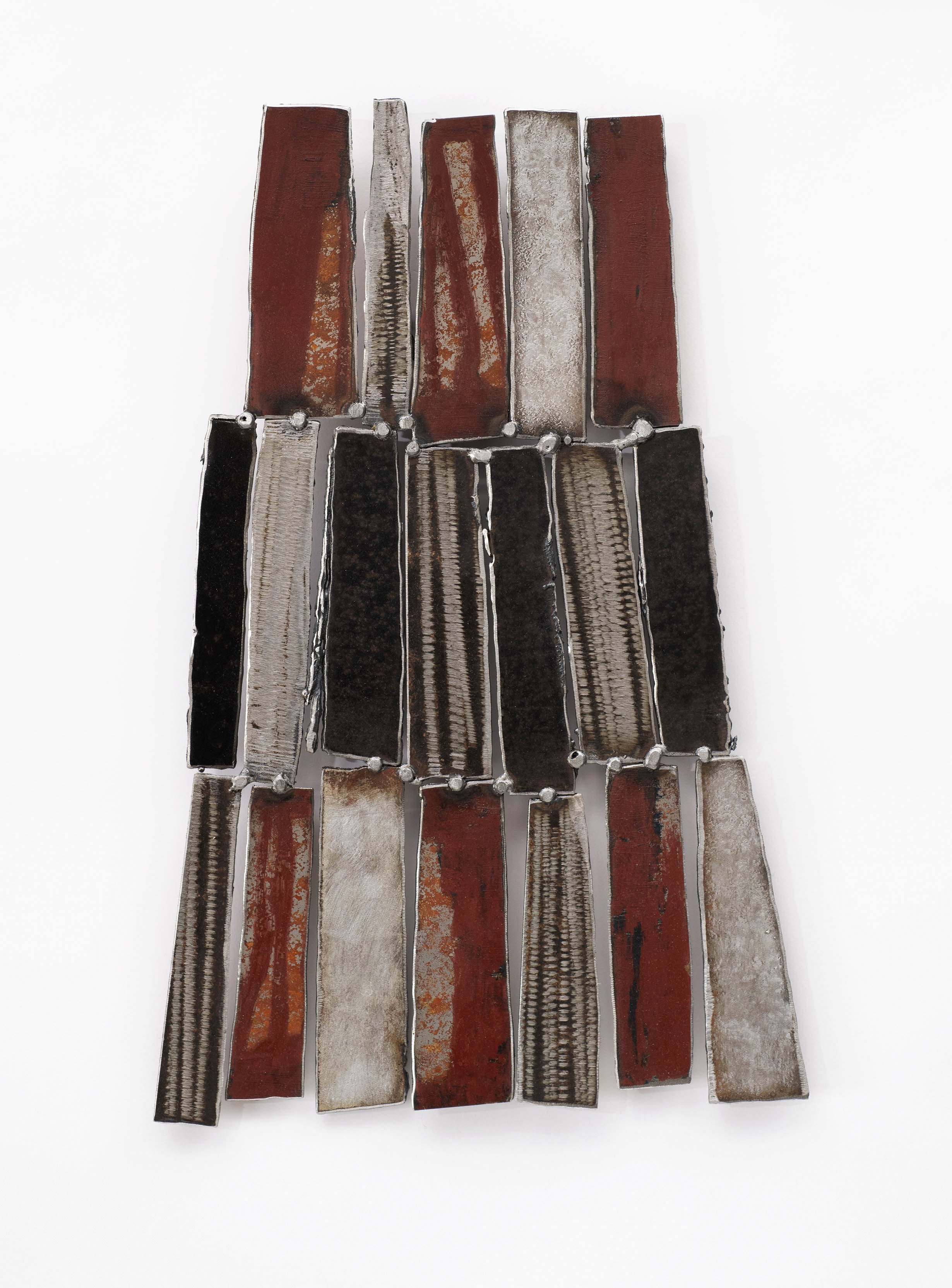 untitled study, 2026
steel, silver, oil
13 × 8 in (33 × 20.3 cm) 