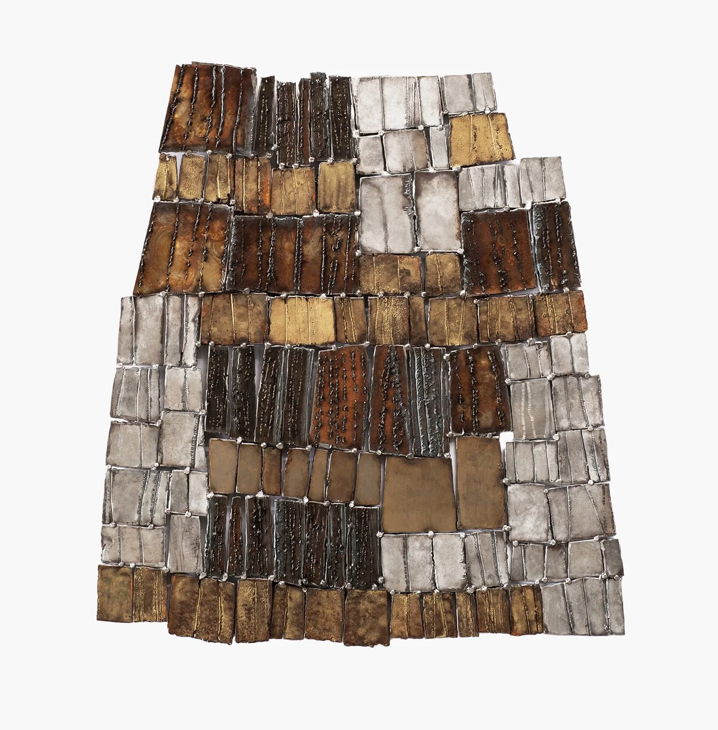 summer series 02, 2026;
steel, silver, brass
20 × 22 in (51 × 56 cm)