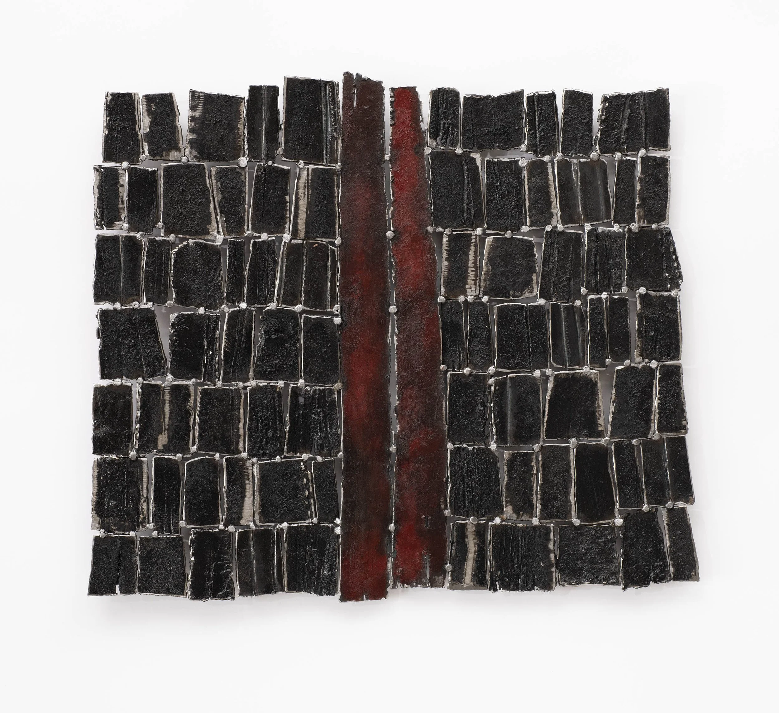 untitled, 2026
steel, oil
16.5 × 14 in (42 × 35.6 cm)