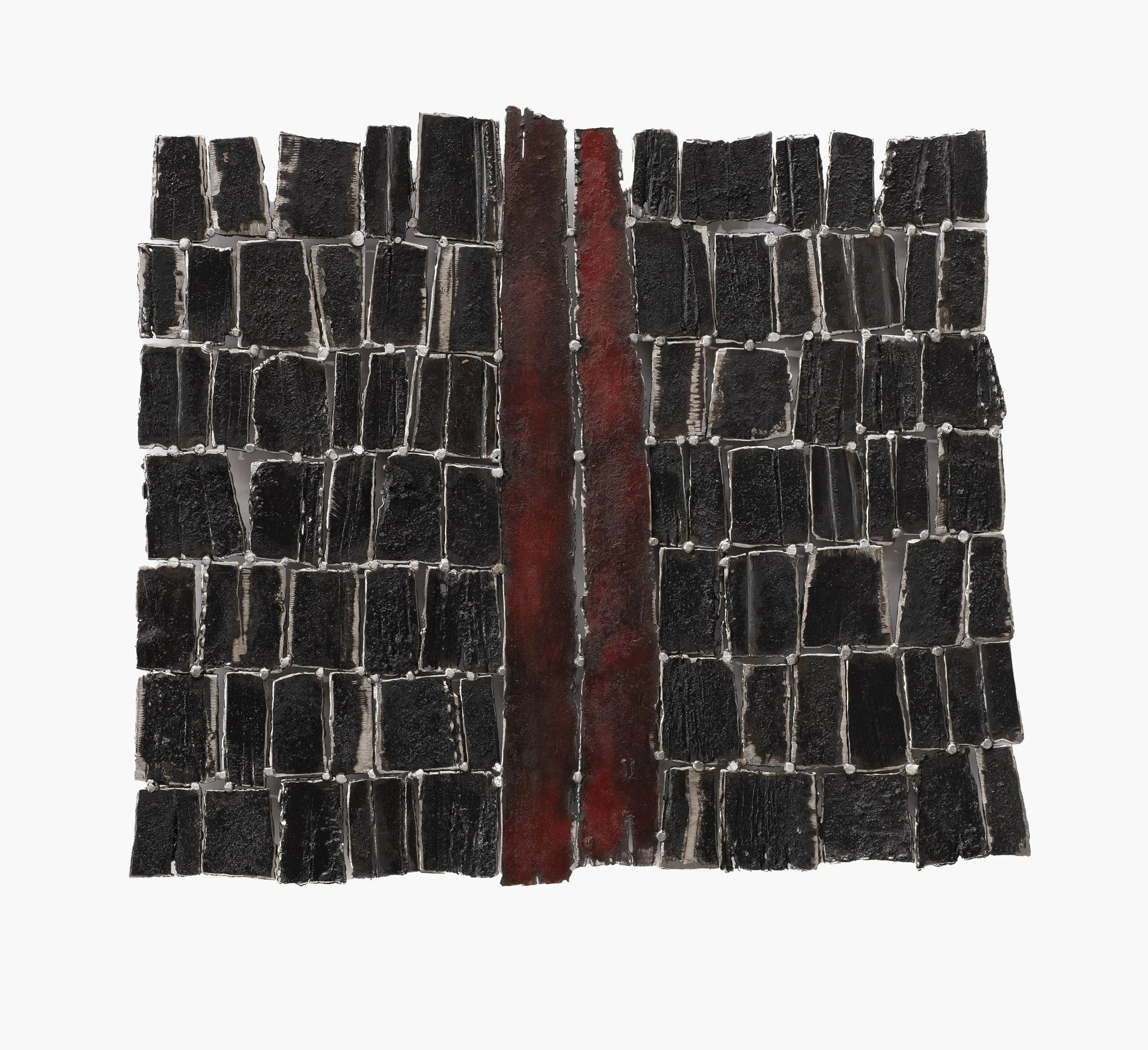 untitled, 2026
steel, oil
16.5 × 14 in (42 × 35.6 cm)