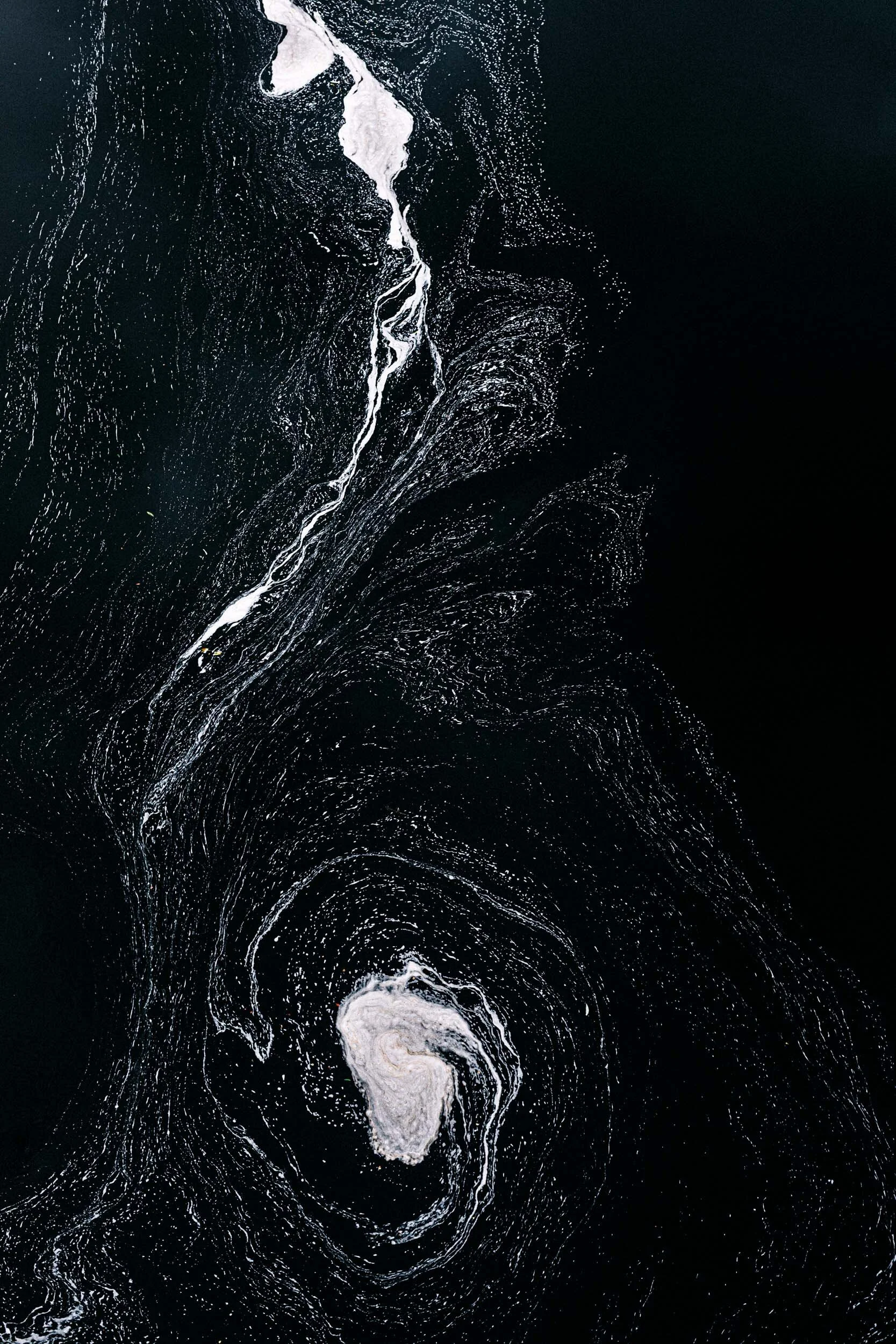 The abyss - murky, moody waters of Tasmania
