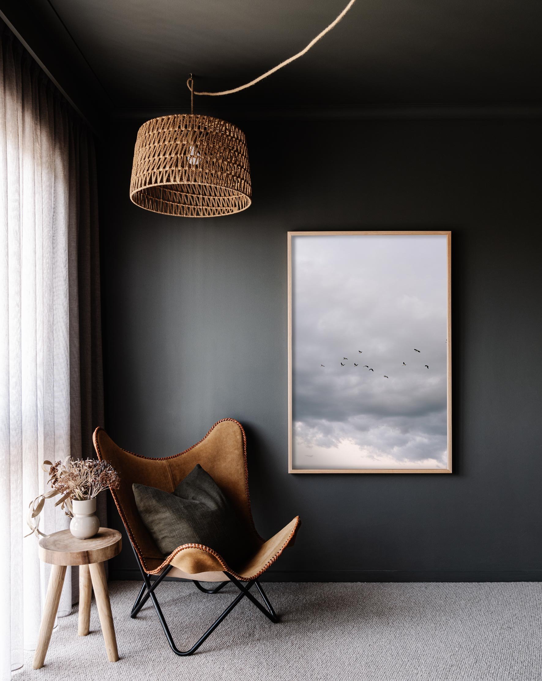 Framed wall print of birds in Broome by Marnie Hawson