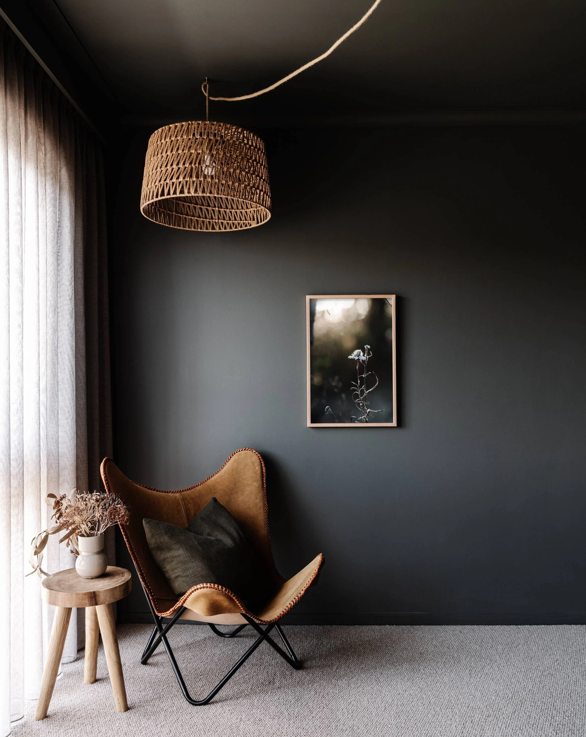 Framed wall print of the scrubland in Aldinga by Marnie Hawson