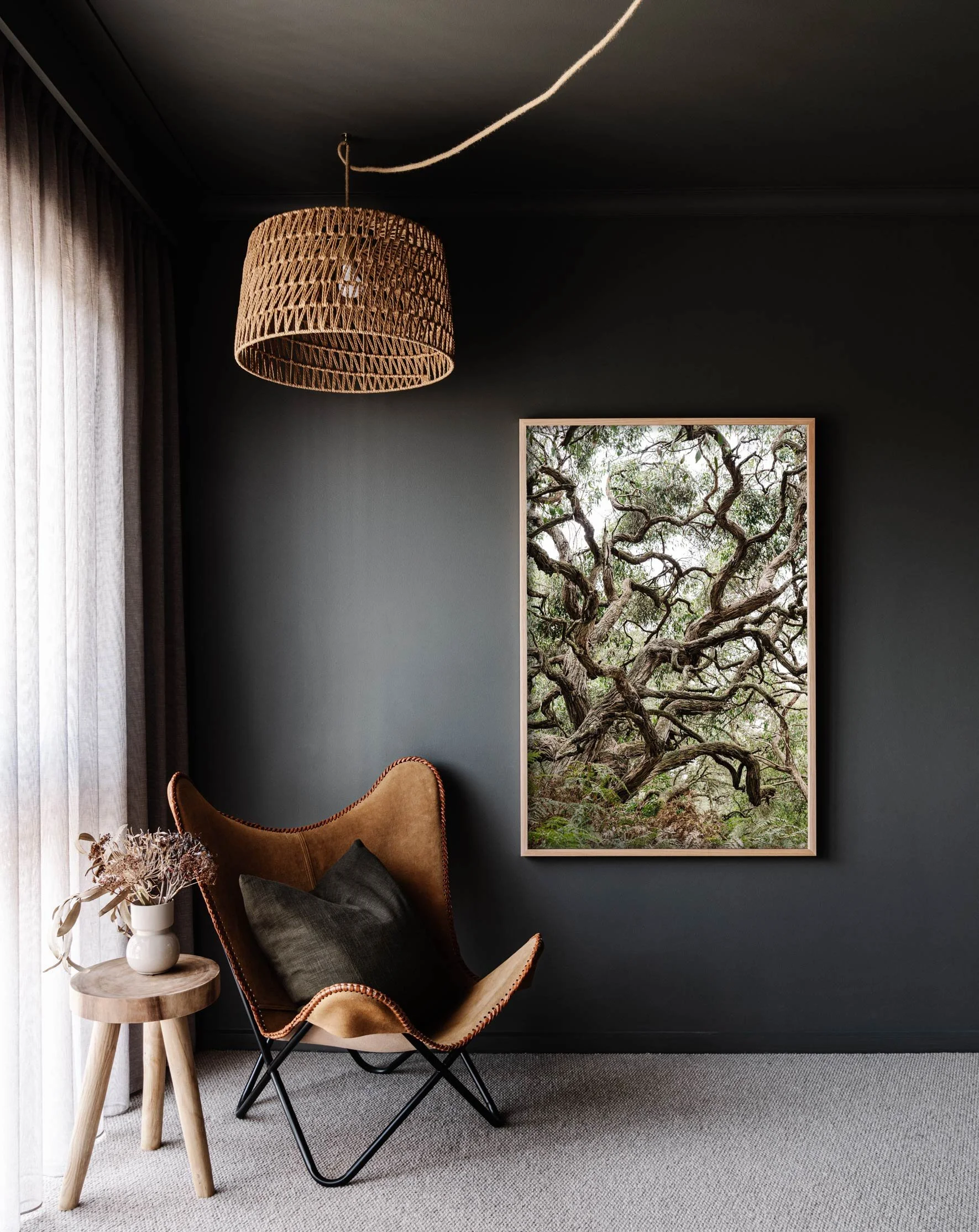 Framed wall print of a tree by Marnie Hawson