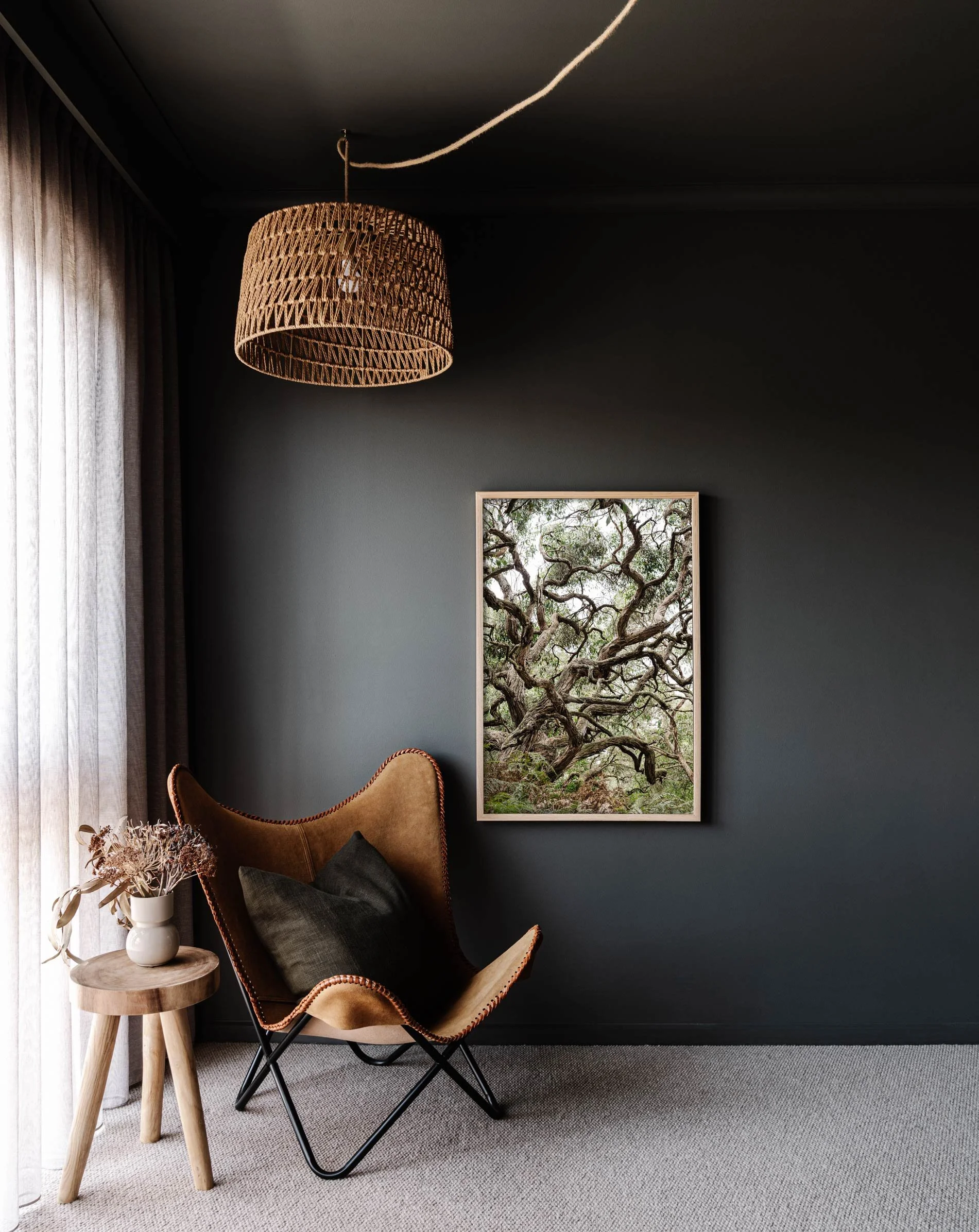 Framed wall print of a tree by Marnie Hawson