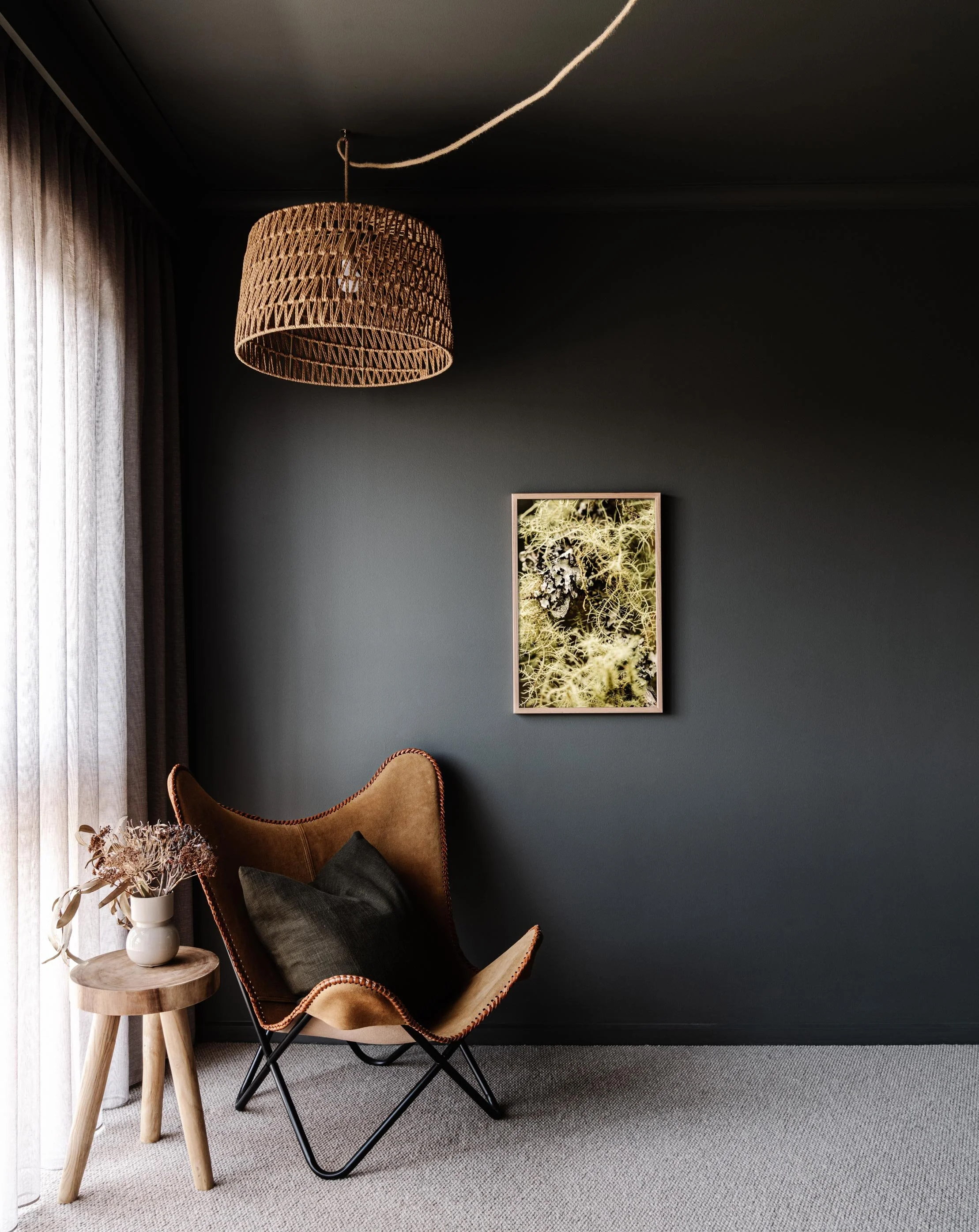 Framed wall print of moss in Tasmania by Marnie Hawson