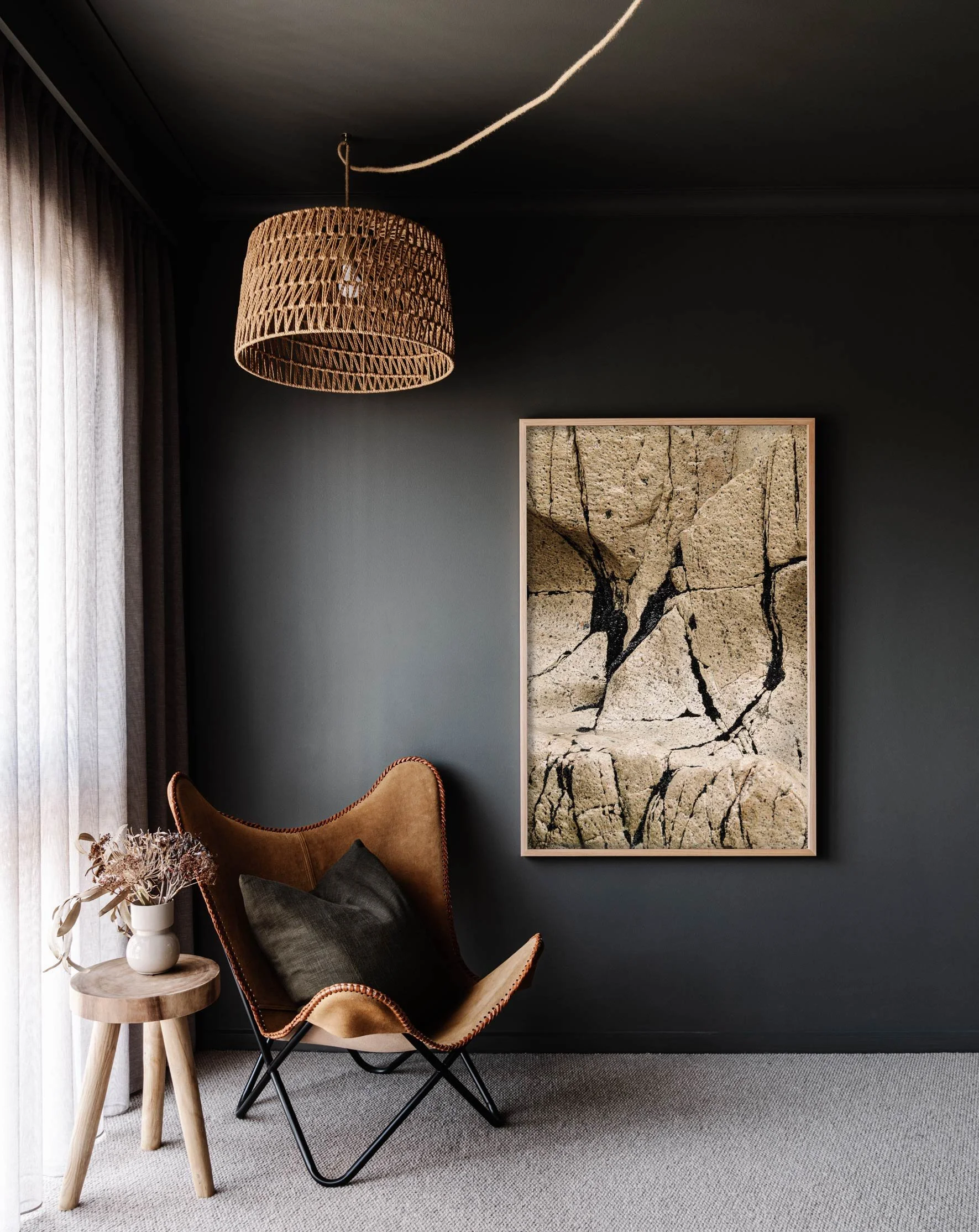 Framed wall print of Whisky Bay by Marnie Hawson