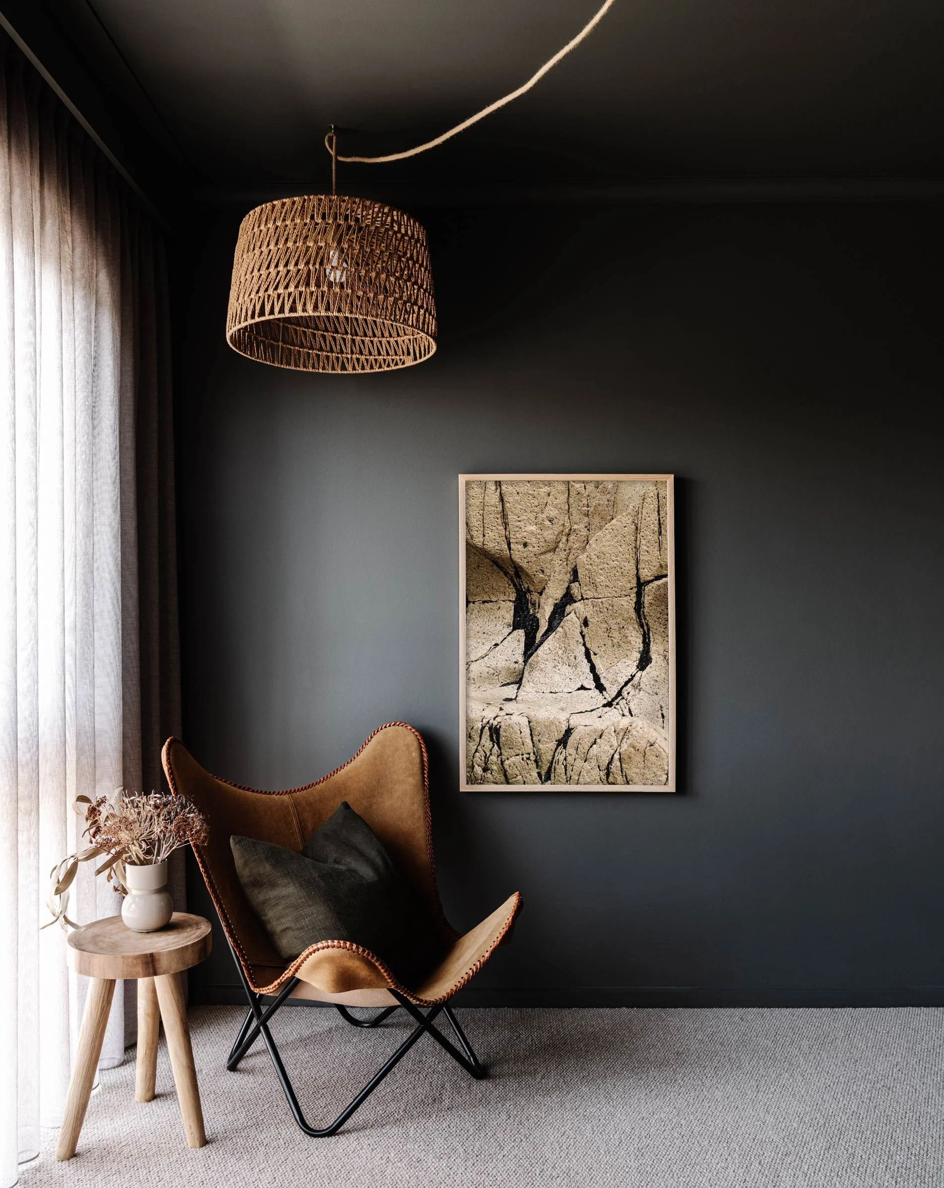 Framed wall print of Whisky Bay by Marnie Hawson