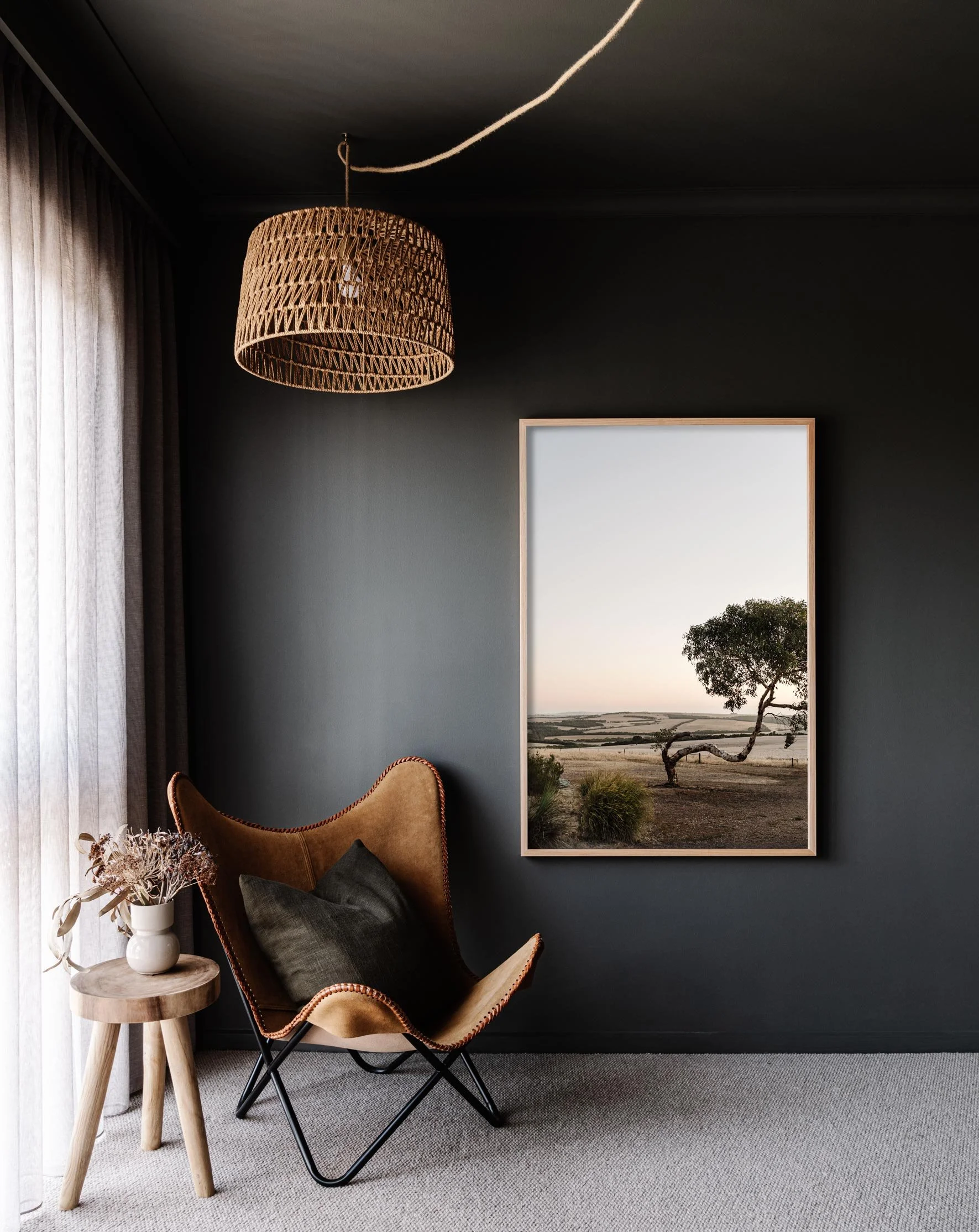 Framed wall print a tree on the Eyre Peninsula by Marnie Hawson
