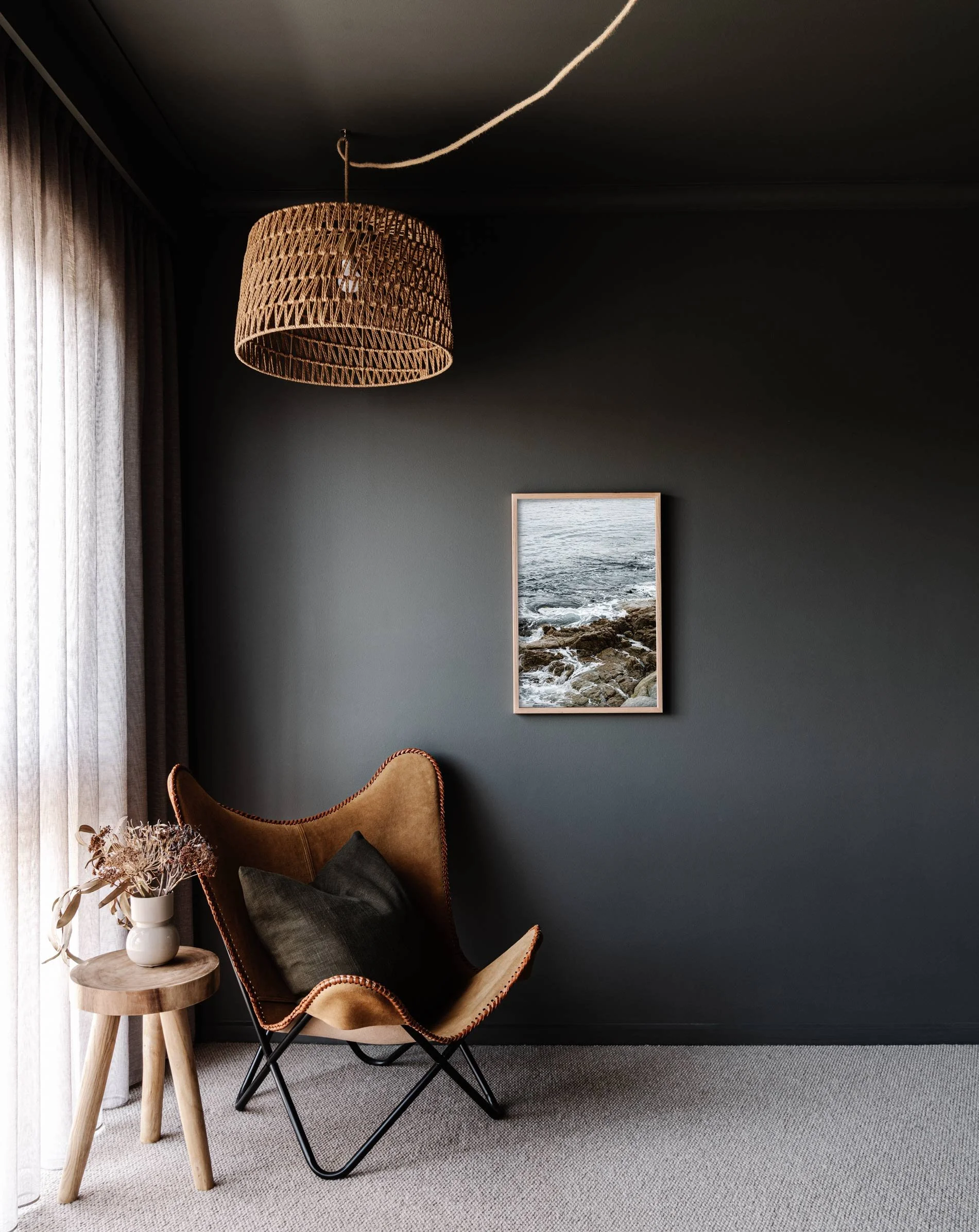 Framed wall print of Skeleton Bay in Tasmania by Marnie Hawson