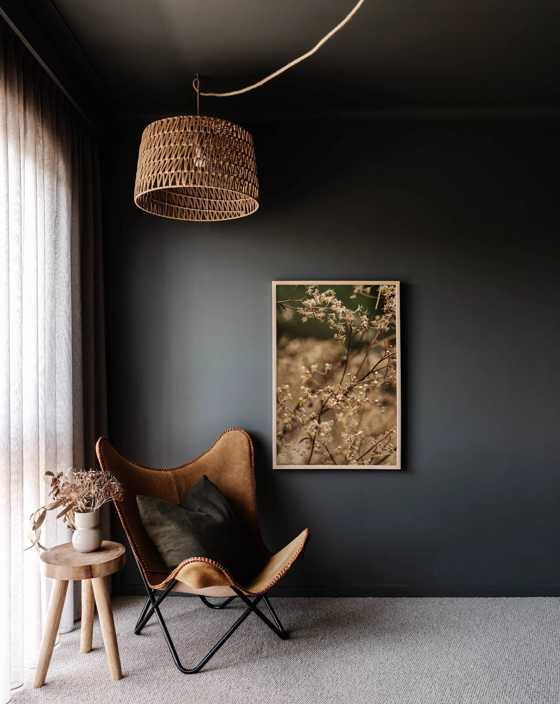 Framed wall print of a tiny fern by Marnie Hawson