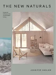 The New Naturals book cover, light-filled timber interior