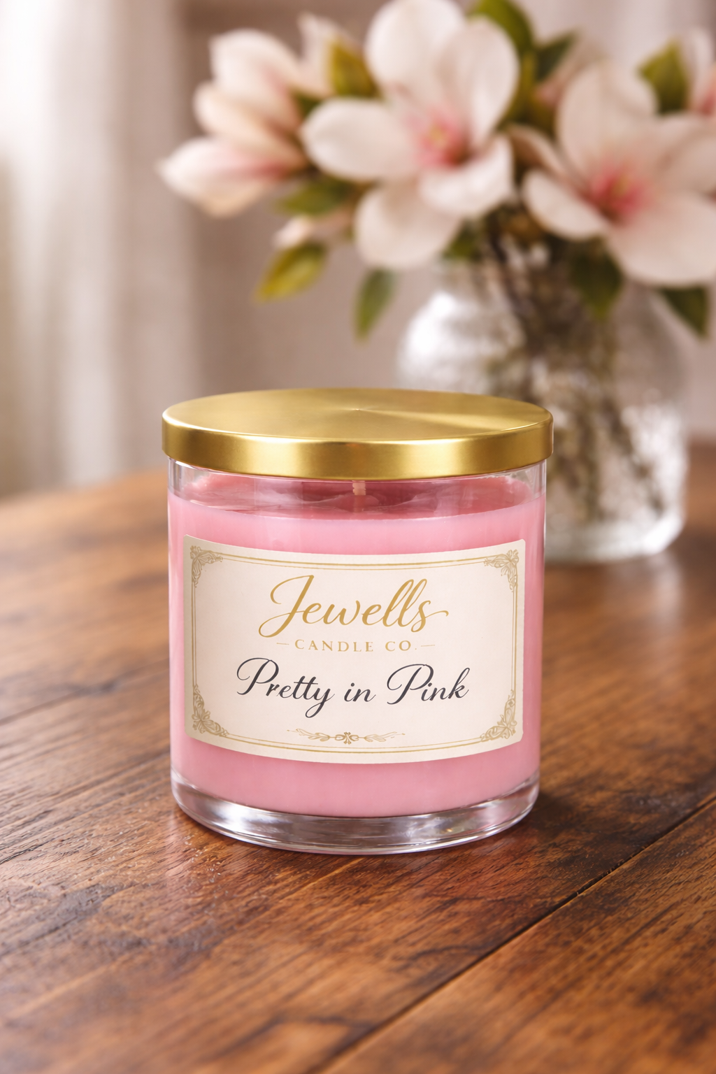 Signature 8oz Candle - Pretty in Pink