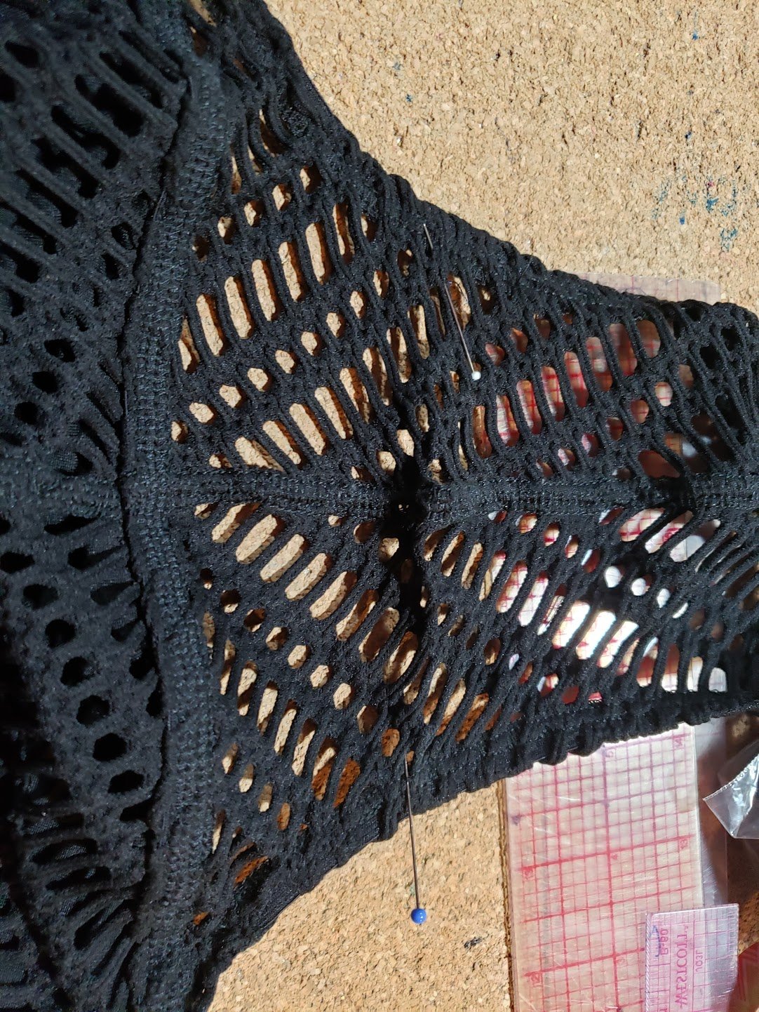 Altering a lace bathing suit