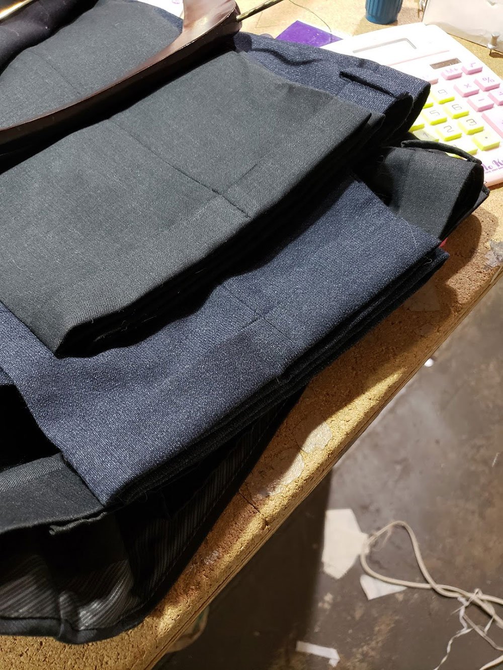 blind hem, mens slacks, alterations, cuffs