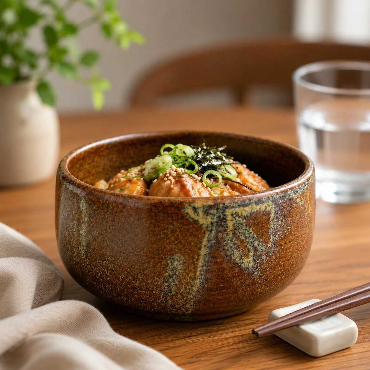 Introducing the Iron Glaze Bowl.

Rich in character and crafted to be admired, this deep brown ceramic bowl features flowing, mineral-like glaze movement and a rustic studio texture that makes every piece uniquely its own.
Designed for serving, styli