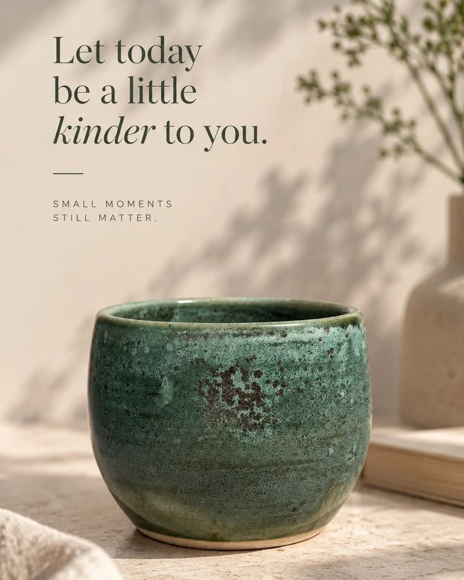 A small reminder to slow down and make space for yourself today 🤎

A quiet corner and a few unhurried moments&mdash;sometimes that&rsquo;s enough.

#SlowLiving #Ceramics #MadeByHand #SmallMoments #StudioLife