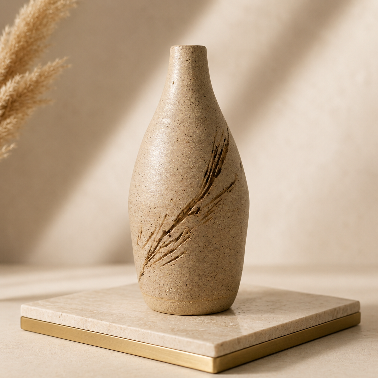 Grass Tree Imprint Vase