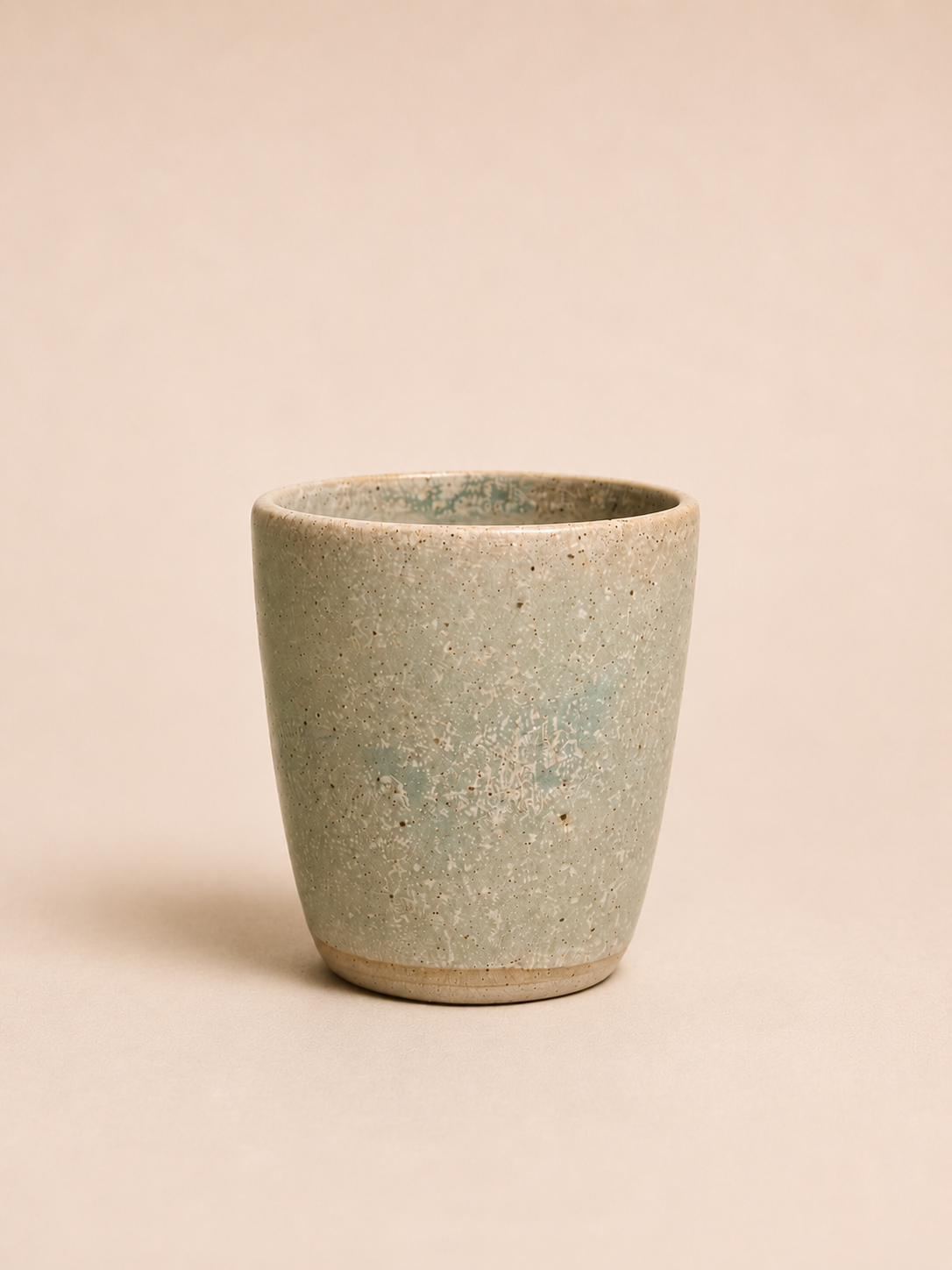 Pale Speckle Tea Cup