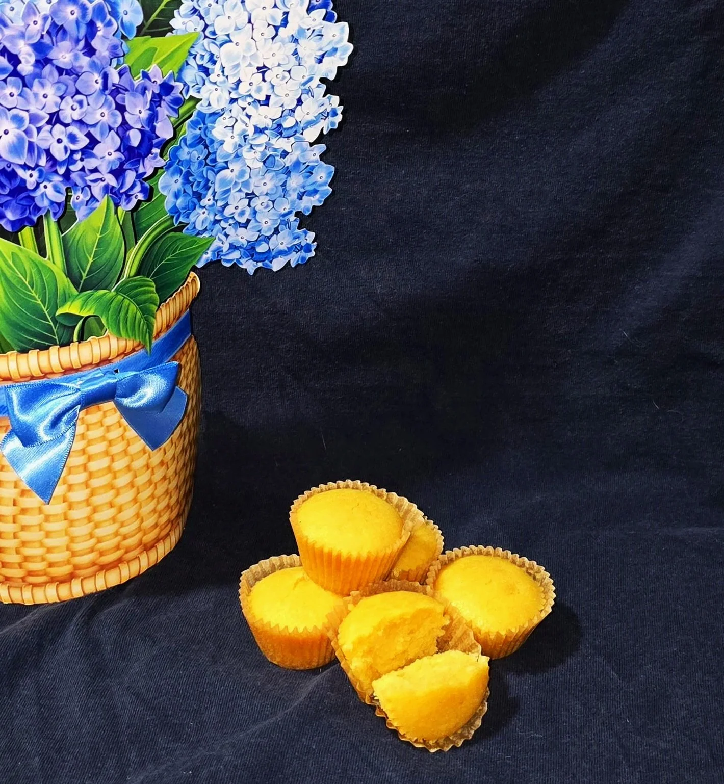 Mini Lemon Brownie Bites