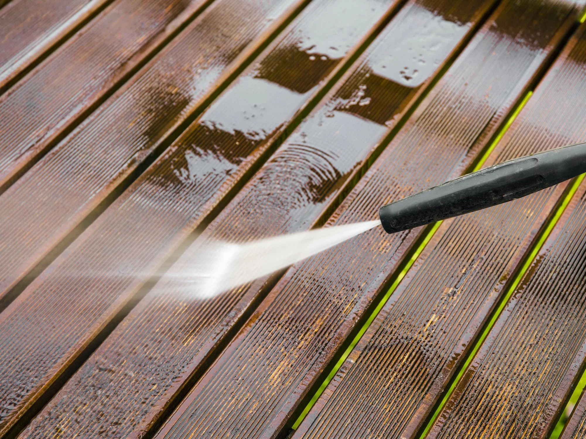 Professional patio and deck pressure washing Central Coast NSW by SparknBlast