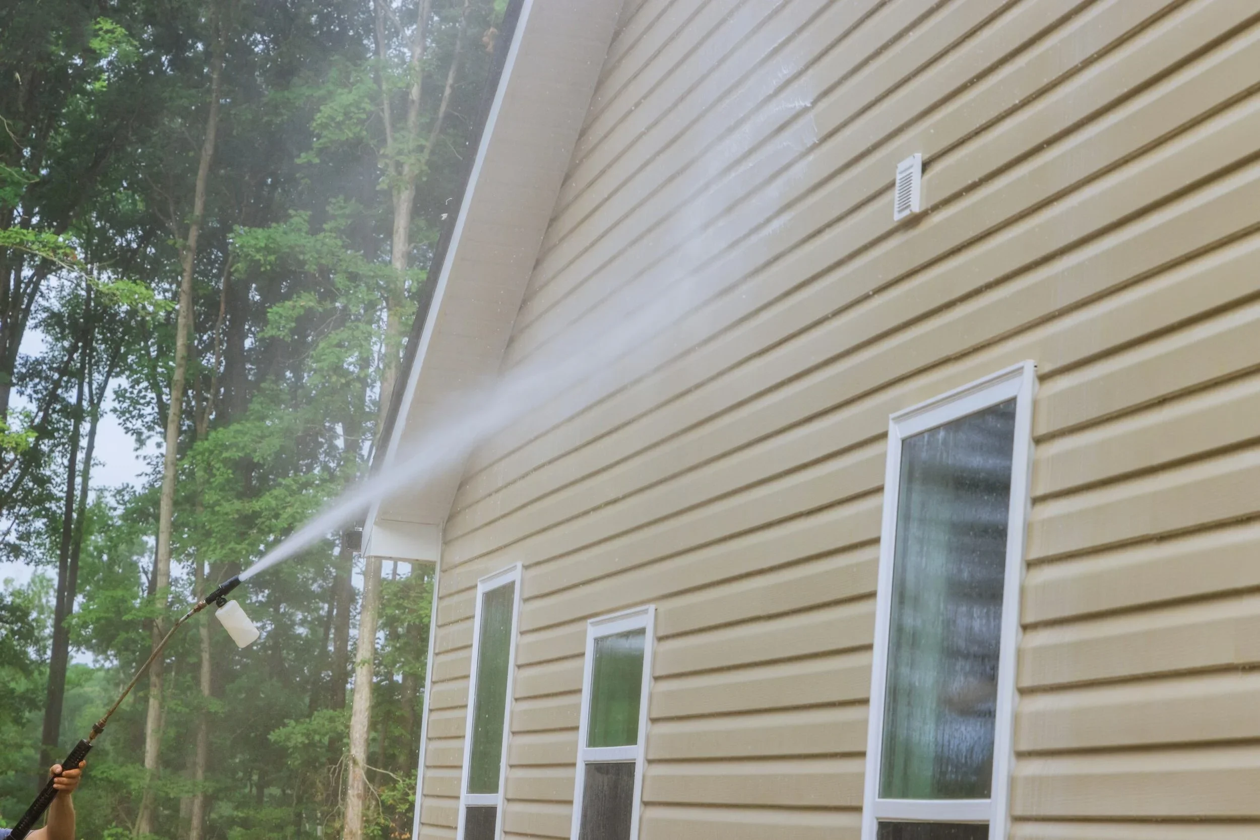 Professional exterior house washing Central Coast NSW by SparknBlast