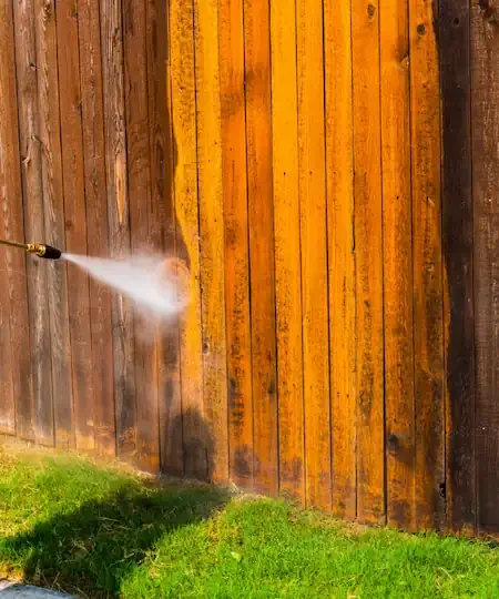 Wall & fence pressure washing service Central Coast NSW