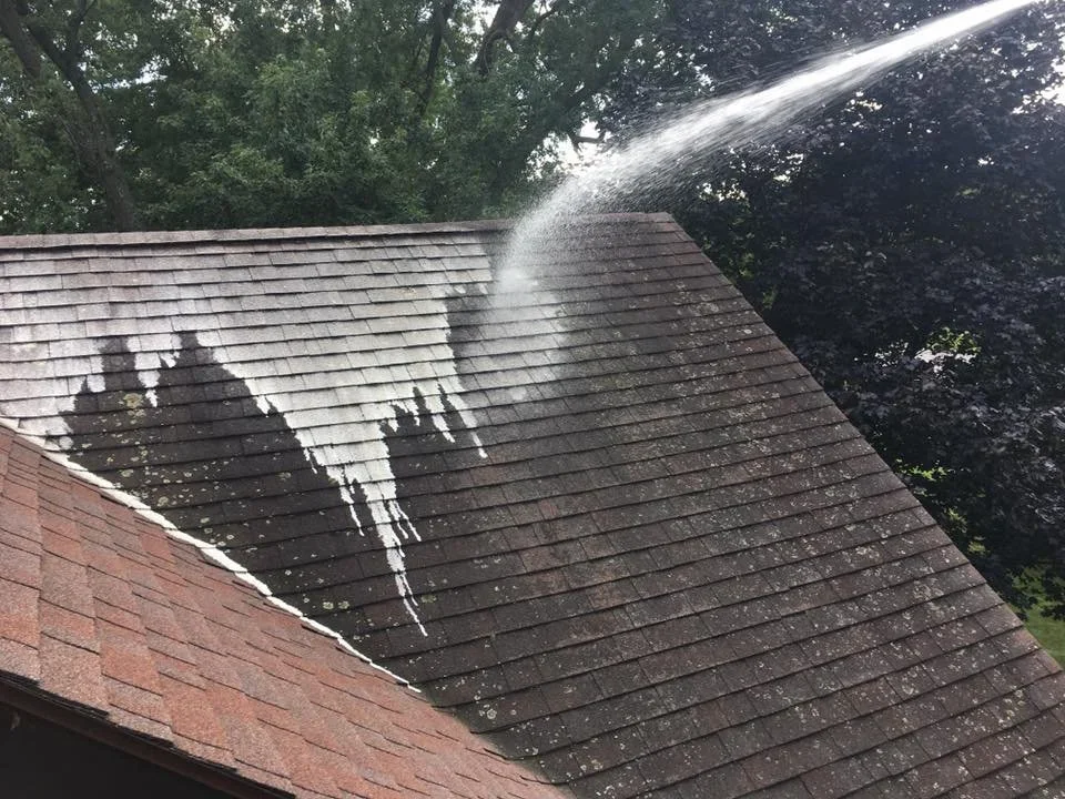 Professional roof cleaning and moss removal Central Coast NSW by SparknBlast