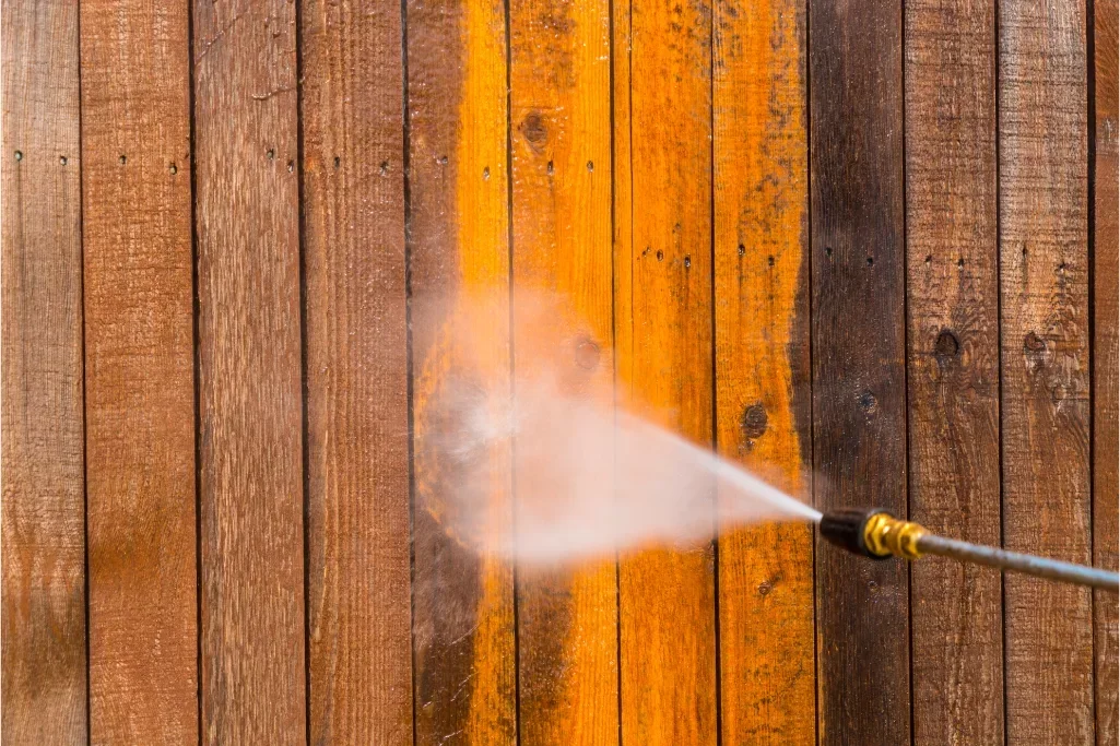 rofessional fence and wall pressure washing Central Coast NSW by SparknBlast