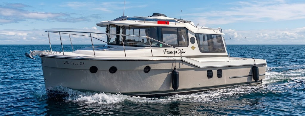 Featuring the adventures on the Frances Mae, our Ranger Tug 29S.